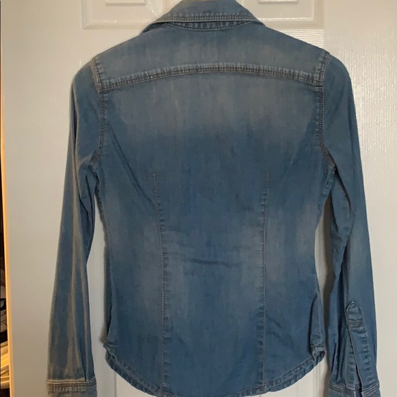 BCBG Jean shirt - Picture 2 of 6